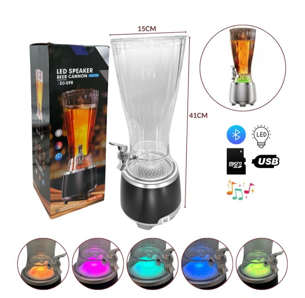 JARRA DISPENSADOR CERVEZA PARLANTE